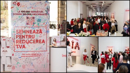 Veste pentru toate femeile din România O sută de mii de semnături trimise în Parlament pentru reducerea TVA la produsele de igienă menstruală