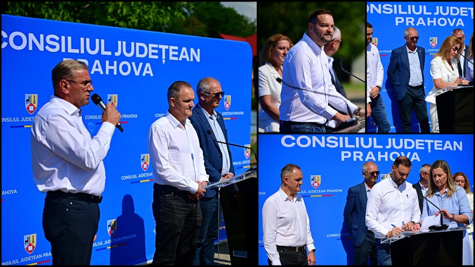 Investiție de 1369 milioane de lei pentru apă și canalizare în comunele prahovene Aluniș și Bertea. Mii de oameni vor beneficia de noile rețele FOTO și VIDEO