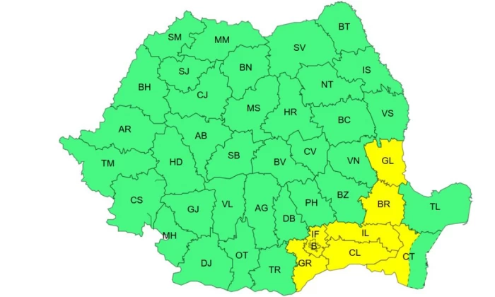 caniculă vineri, 21 august