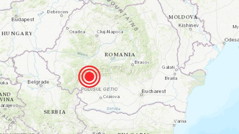 Cutremur de 42 grade în România. UPDATE Seismologii au revizuit în scădere la 42 magnitudinea seismului din Gorj