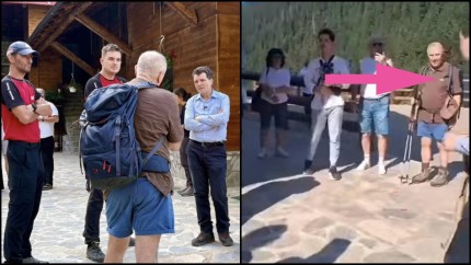 Nicușor Dan întâlnire cu salvamontiștii de pe Valea Sâmbetei. Ce a vrut să vadă președintele FOTO și  VIDEO