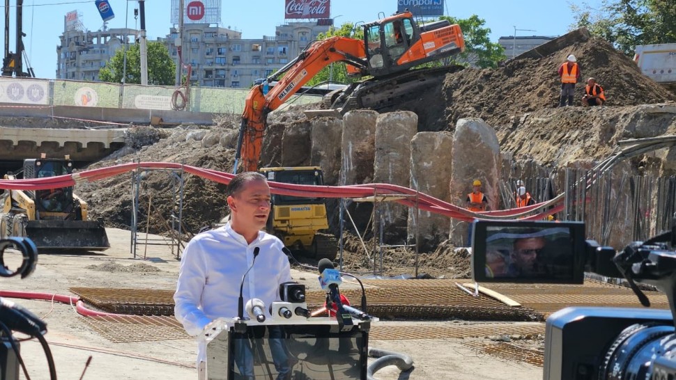Refacerea Planșeului Unirii o nouă etapă S4 redeschide circulația pe Splaiul Independenței odată cu începutul noului an școlar