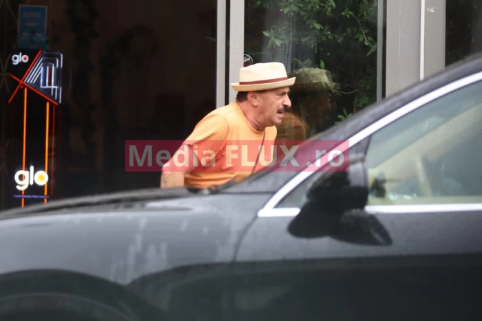 Romică Țociu, un actor în ploaie