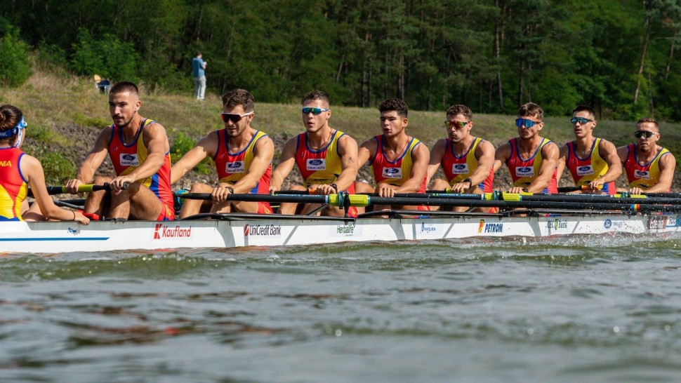 UPDATE Șase medalii de aur pentru România la canotaj. Performanță la Campionatele Europene Under-23 de la Racice