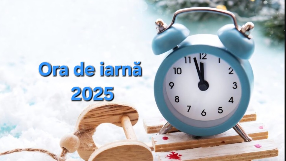 Ora de iarnă 2025. Anul acesta se schimbă ora mai devreme