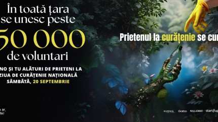 Ziua de Curățenie Națională 2025. Peste 150.000 de voluntari înscriși la cea mai mare acțiune civică Lets Do It Romania