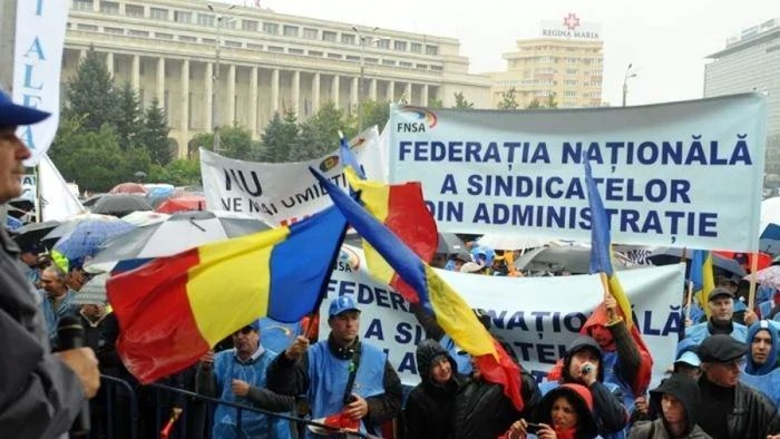 Proteste în București organizate miercuri de marile confederații sindicale și de Solidaritatea Sanitară. Care sunt doleanțele sindicaliștilor
