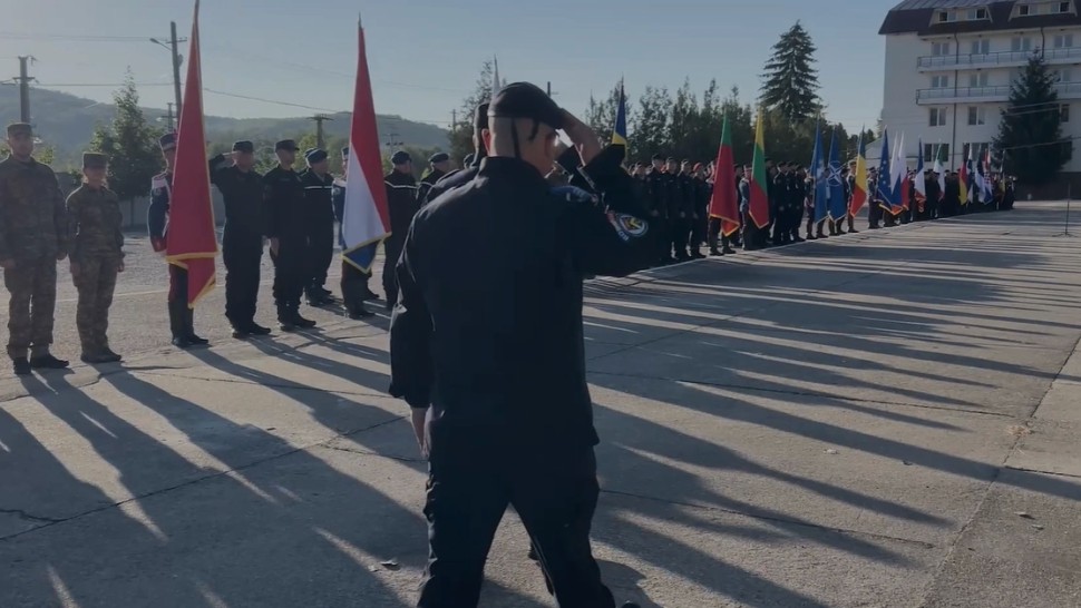 Sute de militari români și străini participă la un exercițiu internațional organizat de Jandarmeria Română