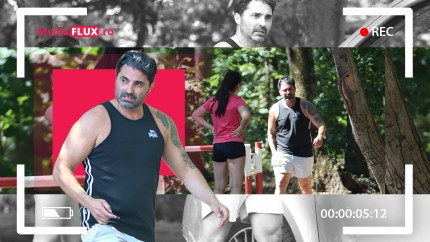 EXCLUSIV PAPARAZZI Pepe pus la treabă de fiica lui cea mare Maria își cam bate tatăl la alergat FOTO și VIDEO