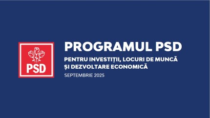 Programul PSD Relansare prin investiții inovație și șanse pentru tineri DOCUMENT