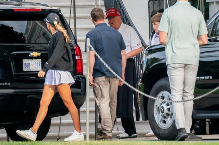 Imagini cu Donald Trump după ce se zvonise că ar fi murit