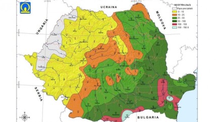 Raportul ANM după ciclonul Barbara. Au fost doborâte recorduri istorice de precipitații