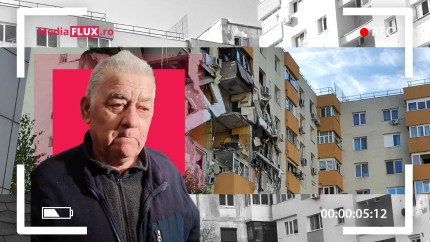 Tatăl lui Costel Gâlcă administrator la scara de lângă cea distrusă de explozia din Calea Rahovei interviu pentru Mediaflux Sperăm să ne mutăm dar fără gaze VIDEO și FOTO