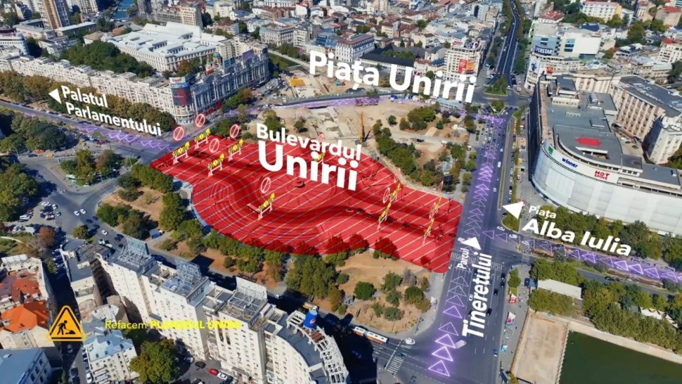 Un nou pasaj pietonal subteran între staţiile de metrou Piaţa Unirii 1 şi Piaţa Unirii 2