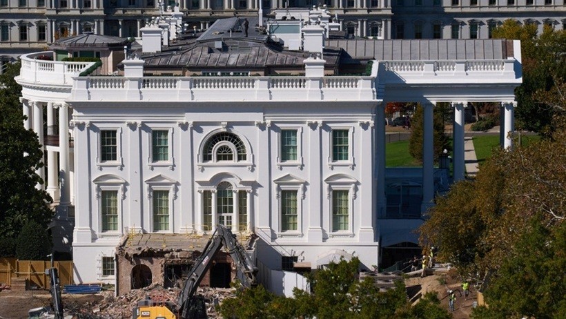 Sfârșitul unei ere Aripa de Est a Casei Albe demolată după mai bine de un secol de istorie