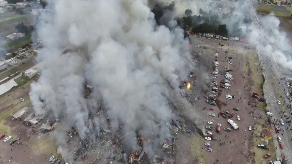 Explozie urmată de incendiu într-un magazin din Mexic. Sunt 23 de morți inclusiv copii și 11 răniți VIDEO