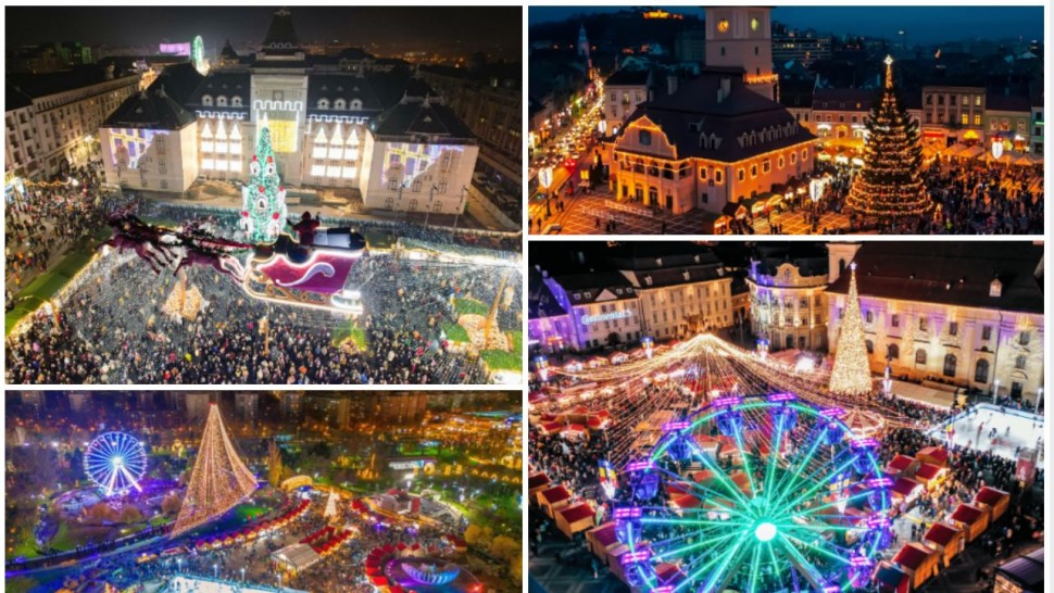 Târg de Crăciun în 2025. Lista tuturor târgurilor spectaculoase din România