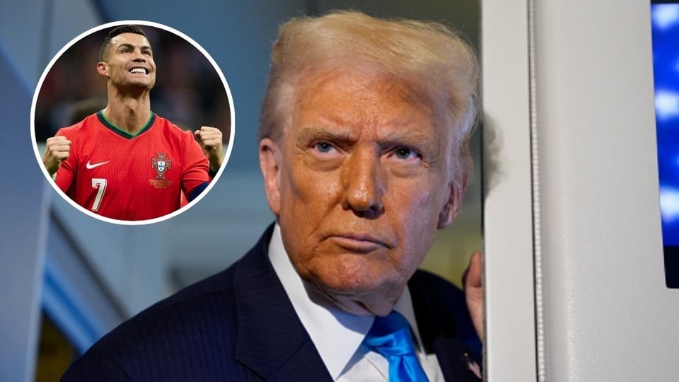 Cristiano Ronaldo la dineul organizat de Donald Trump la Casa Albă. Fiul meu este mare fan