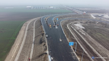 Încă 50 de km din Autostrada Moldovei. Ce sector va fi deschis circulației