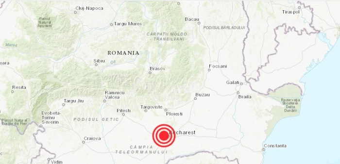 Cutremur în IlfovFoto: INCDFP