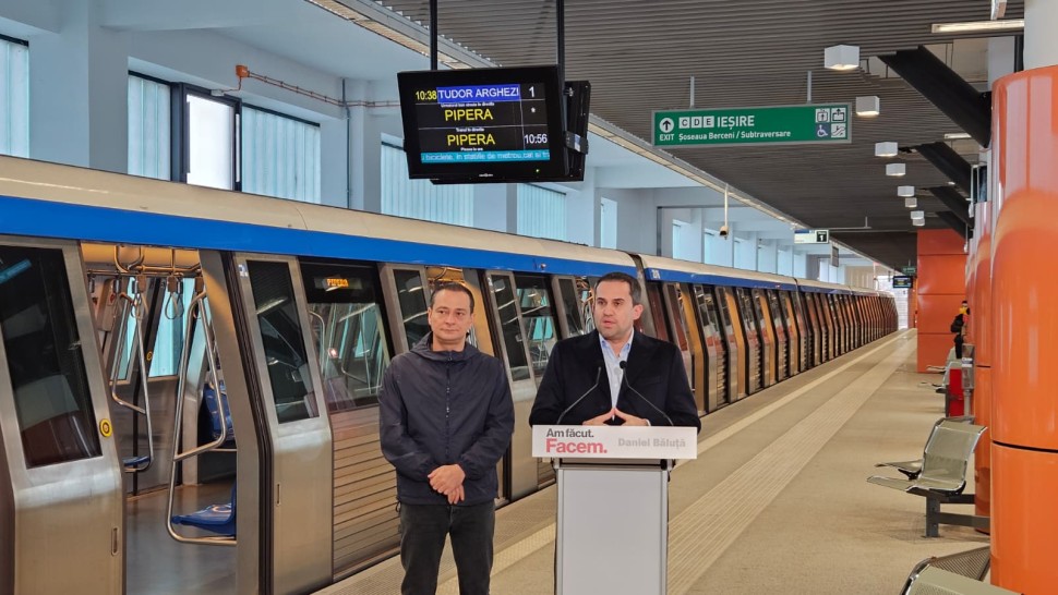 Apar 14 stații noi de metrou în București Băluţă a semnat ordinul de începere a lucrărilor pentru extinderea magistralei M4 alături de ministrul Transporturilor VIDEO
