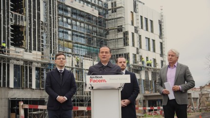 Sectorul 4 construiește un Centru de Diagnostic Tratament și Cercetare a Tuberculozei. Băluță anunță că noul spital va fi gata în maximum 6 luni