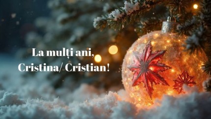 Câți români își sărbătoresc ziua numelui de Crăciun