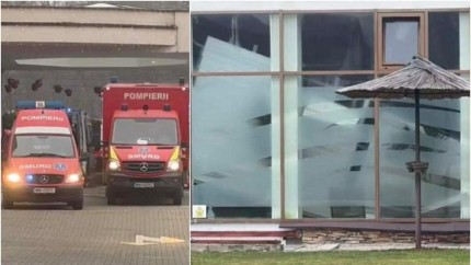 Hilton Sibiu prima reacție după ce o parte din tavanul de la piscina interioară s-a prăbuşit Funcţionau în parametrii normali