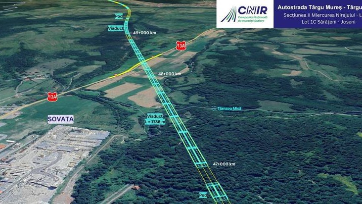 Ministrul Transporturilor Ciprian Șerban anunț despre Autostrada Unirii A8 Contracte pentru supervizarea lucrărilor pe toate loturile secţiunii montane Sărăţeni-Pipirig