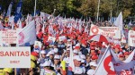 SANITAS anunță protest la Ministerul Muncii privind proiectul legii salarizării unitare Forma făcută publică reprezintă cea mai proastă variantă a viitoarei legi