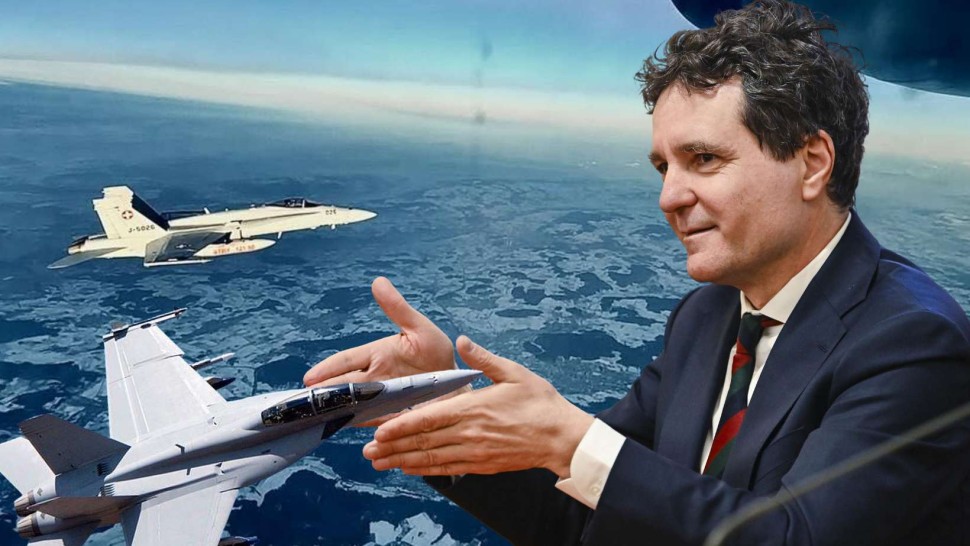 Lumea lui Nicușor. Președintele modest escortat de avioanele de luptă elvețiene