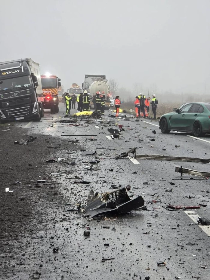 Accident Lugoj sursă foto: ISU Lugoj