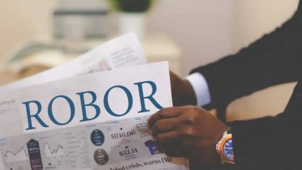 Indicele ROBOR la trei luni a scăzut la 591 pe an. Și ROBOR la 12 luni a coborât