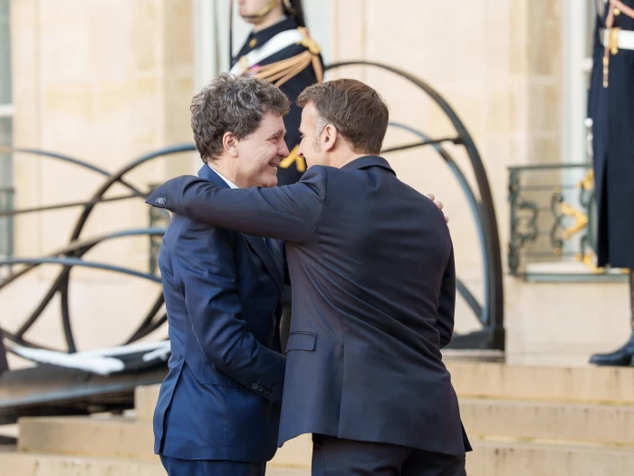 Nicușor Dan Emmanuel Macron Paris