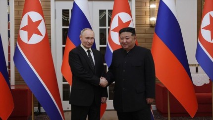 Axa Phenian-Moscova. Kim Jong Un îl susține necondiţionat pe Vladimir Putin