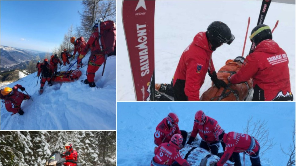 Alertă în zonele montane din România. Intervenții Salvamont pentru salvarea a 123 de persoane