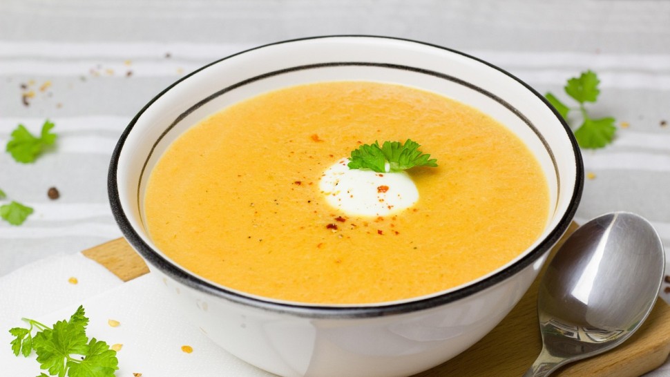 Supă cremă de morcovi și ghimbir. Oferă energie și imunitate în zilele geroase