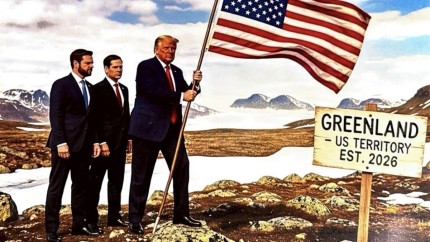 Imaginea publicată de Trump chiar în ziua summitului de la Davos. Groenlanda Teritoriu SUA din 2026