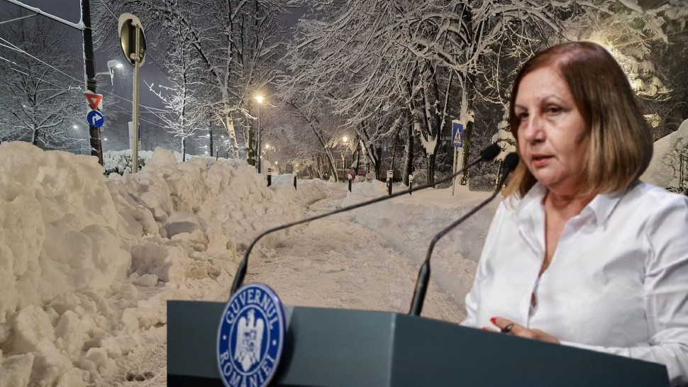 Episod de iarnă severă și zilele următoare. Avertisment ANM stratul de zăpadă va fi peste 50 cm