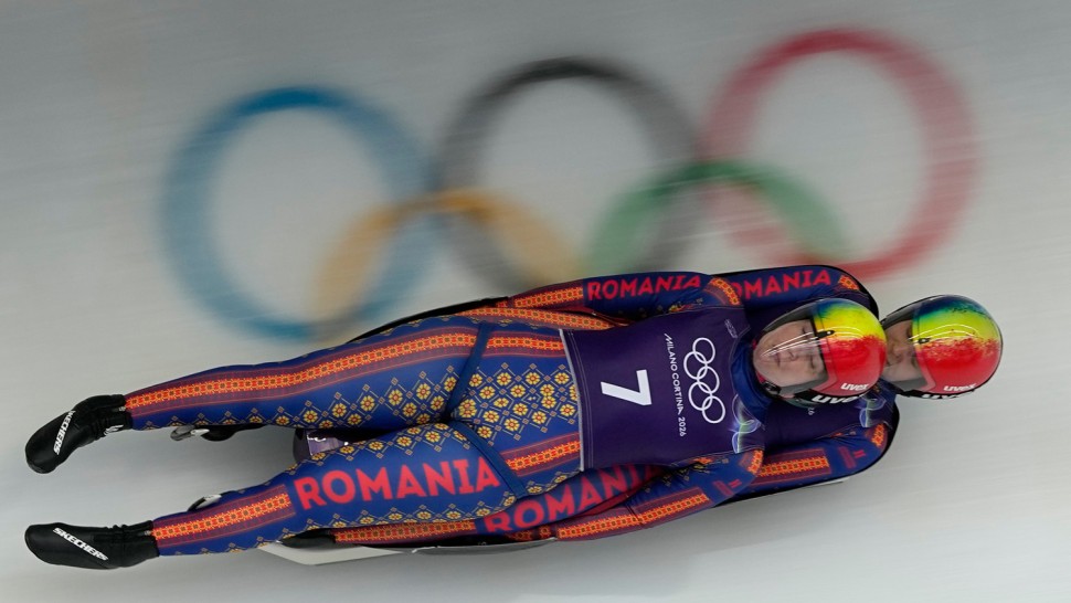 Cel mai bun rezultat al României la Jocurile Olimpice de iarnă 2026. Strămăturaru și Manolescu echipa de la sanie dublu