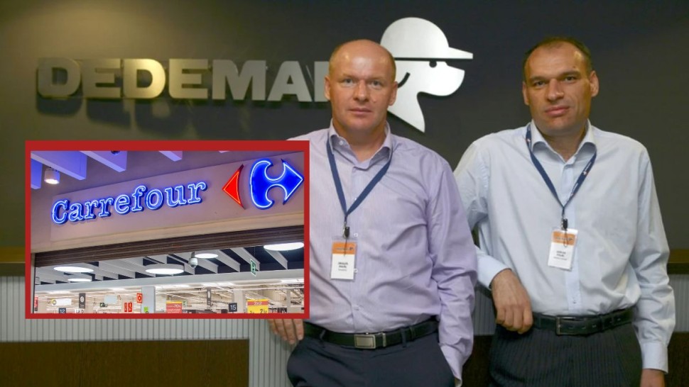 Frații Pavăl proprietarii Dedeman cumpără oficial toate magazinele Carrefour din România