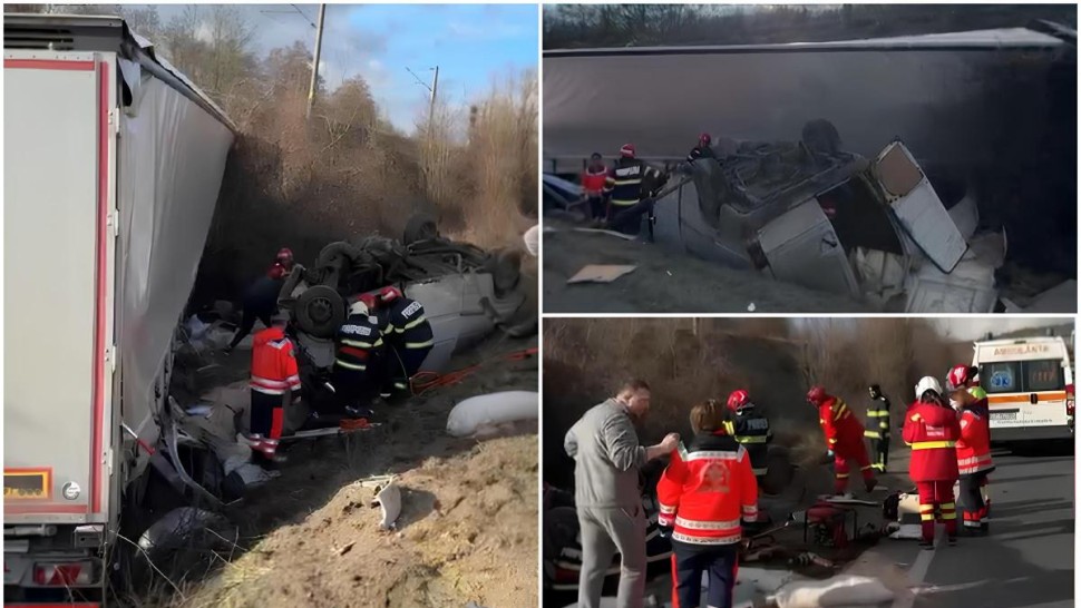 O nouă tragedie pe drumul unde au murit suporterii greci. Accident mortal cu multiple victime