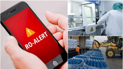 Stare de alertă în Argeș. Bacterie deosebit de periculoasă depistată în apa potabilă. Anunț prin RO-Alert