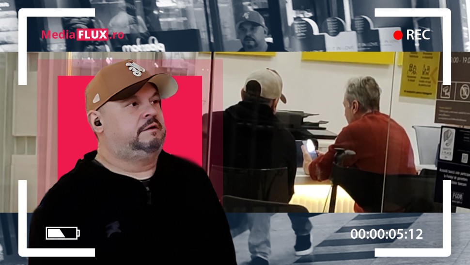 Bobonete joacă cel mai important rol al vieții rolul de fiu. Gest emoționant față de tatăl său care se deplasează în cadru FOTO și VIDEO PAPARAZZI