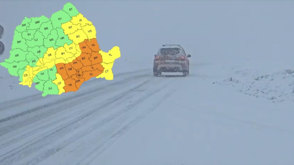 Măsuri de urgență anunțate în timpul fenomenelor meteo extreme UPDATE Cod roșu de ninsori abundente în București și Ilfov. Mesaj RO-ALERT VIDEO