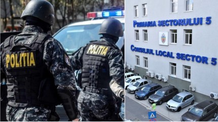 UPDATE Trei persoane au fost reținute. Anunțul oficial al DNA privind perchezițiile de la Primăria Sectorului 5. Și sediul Poliției Locale este luat în vizor