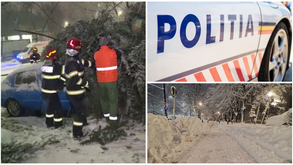 Descoperire teribilă în București în plin cod de ninsori. Un bărbat a fost găsit fără suflare în taxiul pe care-l conducea