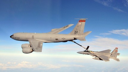 Au început primele misiuni ale avioanelor de realimentare americane staționate în România la baza Mihail Kogălniceanu