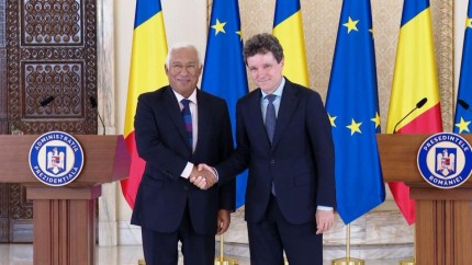 Nicușor Dan discuție cu António Costa privind reuniunea Consiliului European din 19 - 20 martie