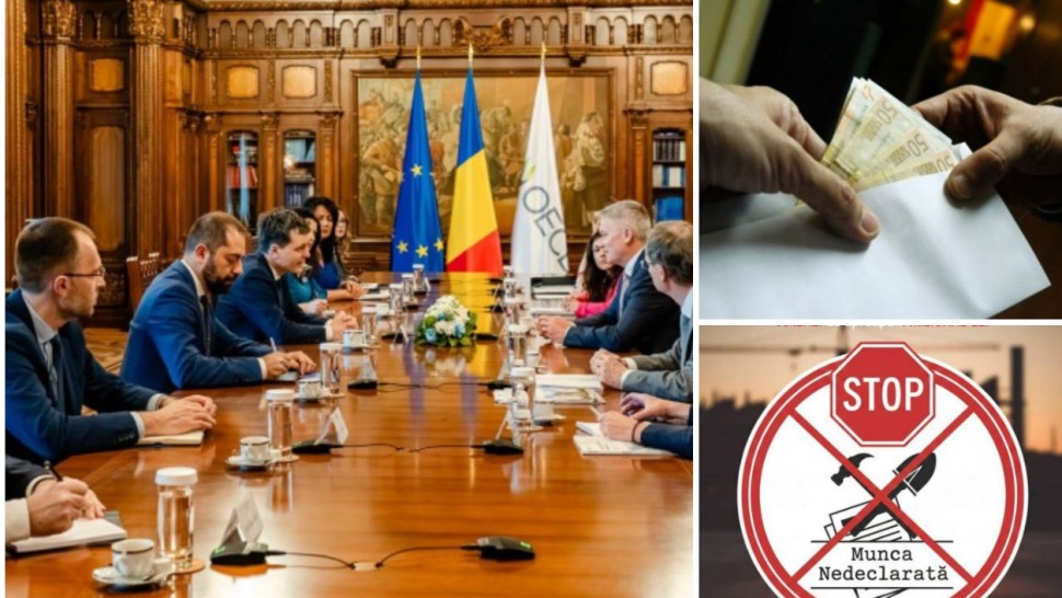 Avertisment OCDE. Ce se întâmplă în România cu munca la negru și cu salariul primit în plic